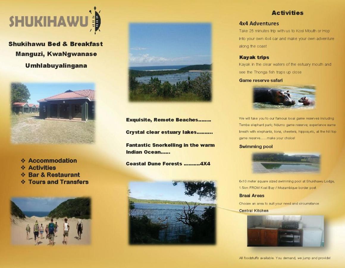 Shukihawu Lodge Mahlungulu Buitenkant foto